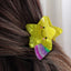 Women's Rainbow Fruit Animal Acetate Hair Claw Clips for Kids and Girls