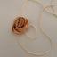 Fairy Style Vintage Rose Bowknot Choker Necklace for Women