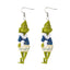 Cartoon Character Grinch Christmas Acrylic Drop Earrings