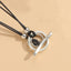 Vintage Geometric Heart Alloy Pendant Necklace