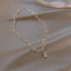 Fashion Statement Rhinestone Clavicle Chain Necklace