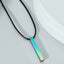 Three-Dimensional Pillar Stainless Steel Pendant Necklace