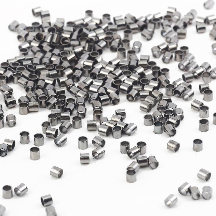 1 Pack Metal Geometric Beads for Jewelry Making and Necklace Accessories