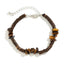 Hawaiian Bohemian Alloy Stone Beaded Unisex Necklace and Bracelet Set