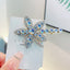 Classic Rhinestone Starfish Flower Hair Clip - Luxury Duckbill Hair Accessory