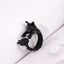 1 Piece Fashion Animal Adjustable Alloy Rings - Cute Dog, Cat, Elephant Design