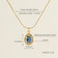 Glam Shiny Heart Shape Zircon Inlay 18K Gold Plated Stainless Steel Layered Pendant Necklace