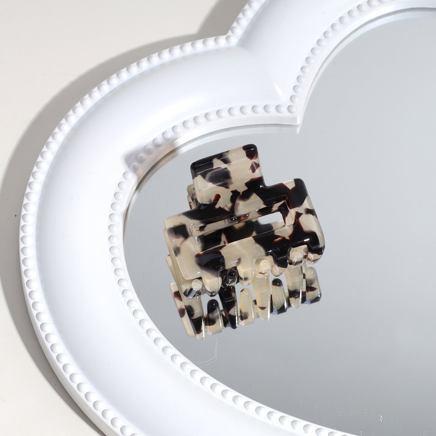 Retro Leopard Print Acetate Hair Claw Clip