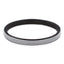 Streetwear Stripe Enamel Stainless Steel Bangle Bracelet