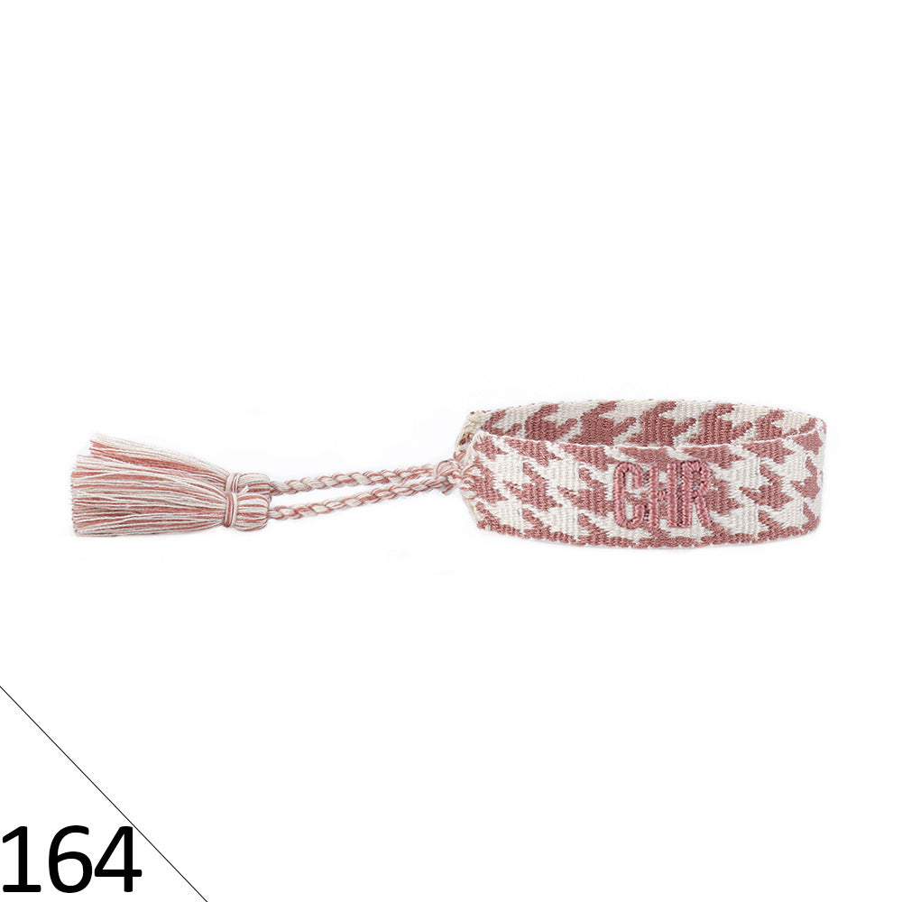 Simple Bohemian Multicolor Tassel Braided Women's Bracelet