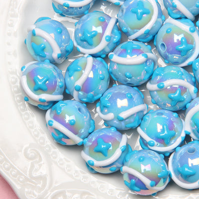 Acrylic Heart Shape Beads for DIY Jewelry and Crafts