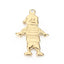 Hip-Hop Cartoon Character Stainless Steel Pendant Necklace - Creative Rock Style Jewelry Accessories