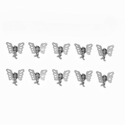 Women's Vintage Mini Metal Butterfly Hair Clip