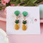 1 Pair Kids' Cartoon Unicorn Star Moon Butterfly Alloy Drop Earrings Ear Clips