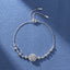 Romantic Starry Sky Moissanite Sterling Silver Bracelet