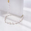 Elegant Geometric Freshwater Pearl Irregular Beaded Necklace