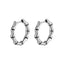 Fashion Bamboo Titanium Steel Men's Hoop Earrings