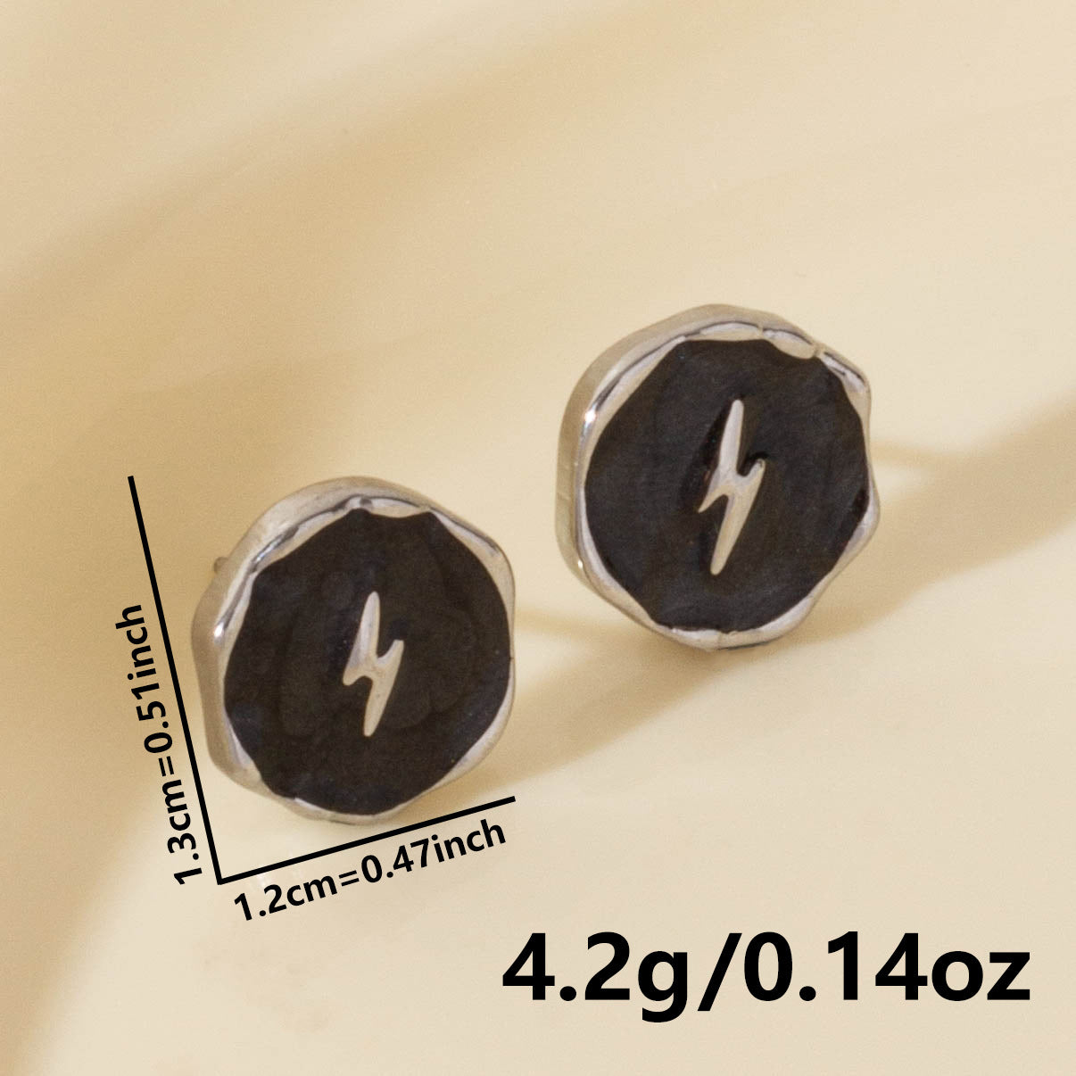 1 Pair Elegant Letter 304 Stainless Steel Ear Studs