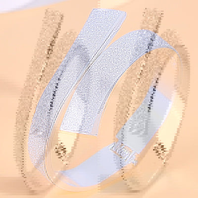 Simple Style Irregular Alloy Women's Bangle