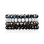 Fashion Crystal Beaded Elastic Bracelets for Women