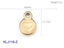 Heart Shape Stainless Steel Jewelry Accessories - Creative Gold Titanium Steel Love Pattern Necklace Earrings Pendant