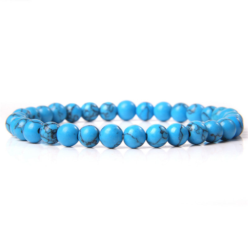 Fashion Natural Stone Crystal Agate Beaded Bracelet for Women