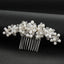 Handmade Pearl Crystal Bridal Hair Comb Accessories