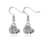 Halloween Skull Pumpkin Spider Web Alloy Earrings Set