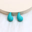 1 Pair Minimalist Water Droplet Acrylic Earrings