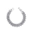 Retro Hip Hop Diamond-Studded Cuban Alloy Bracelet for Men and Women