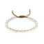 Bohemian Geometric Pearl Crystal Clay Copper Bracelets Set for Women