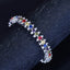 Fashion Women Colorful Zircon Crystal Bracelet