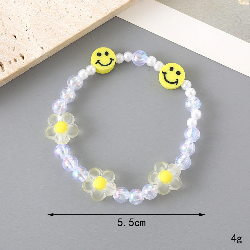 Lady Sweet Classic Pentagram Bell Crystal Alloy Moonstone Bracelets for Women