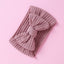 Knitted Fabric Wide Baby Headbands with Bow - Children's Hair Accessories