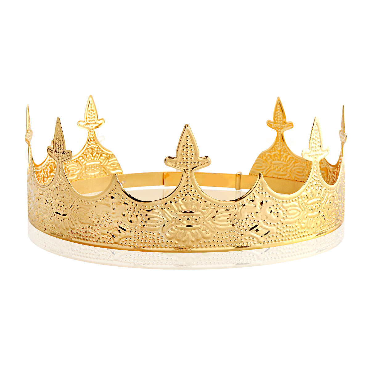 Men's Retro Palace Crown Tiara for Pageants and Performances