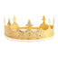 Men's Retro Palace Crown Tiara for Pageants and Performances