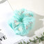 Women's Floral Mesh Hair Tie - Handmade Elastic Ponytail Holder