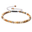 Casual Natural Agate Stone Adjustable Knitting Bracelet