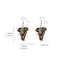 1 Pair Fashion Animal Arylic Women'S Drop Earrings