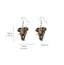 1 Pair Fashion Animal Arylic Women'S Drop Earrings