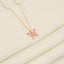 IG Style Shiny Butterfly 18K Gold Plated Stainless Steel Pendant Necklace