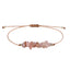 Pastoral Geometric Natural Crystal Stone Adjustable Women's Bracelet