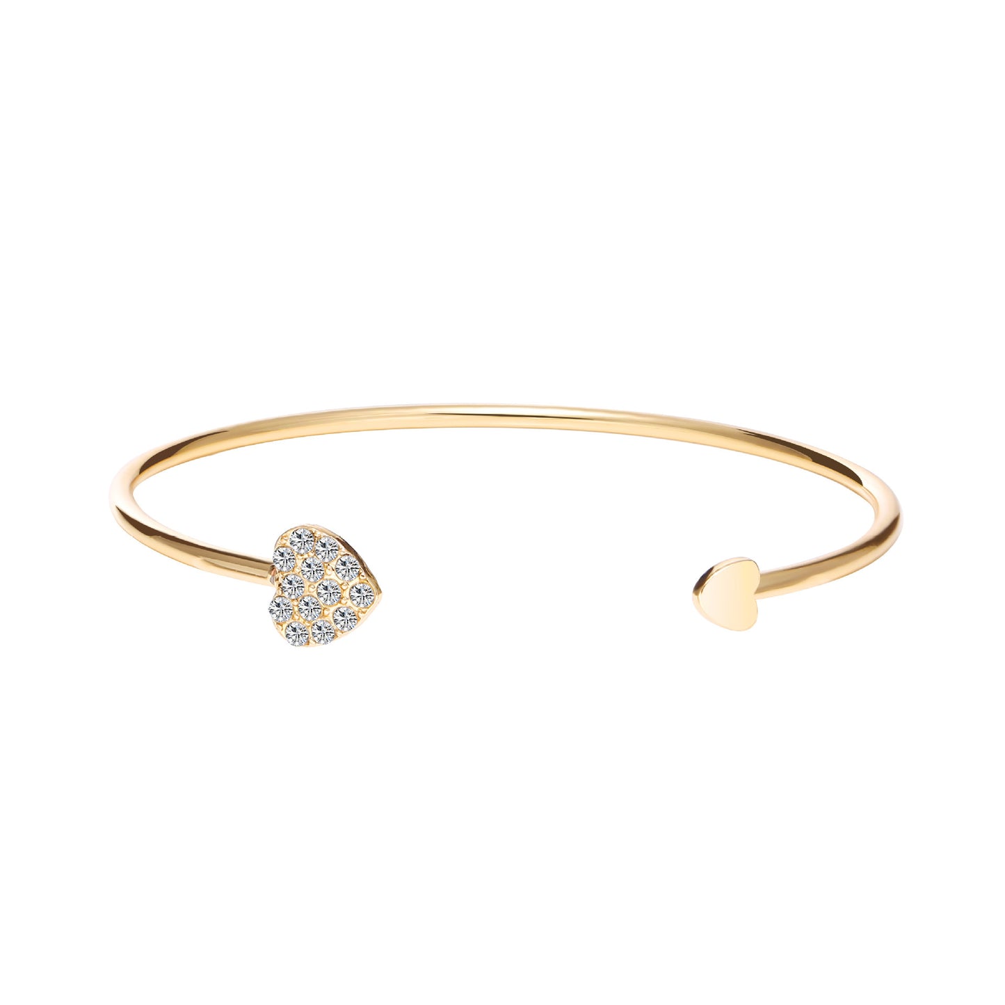 New Creative Retro Simple Diamond Heart-shaped Bracelet