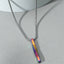 Three-Dimensional Pillar Stainless Steel Pendant Necklace