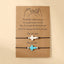 Casual Retro Turquoise Cross Handmade Friendship Bracelets