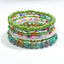 Bohemian Multi-layer Crystal Glass Beaded Bracelet for Women