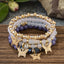 Bohemian Butterfly Crystal Multi-Layer Beaded Women's Bracelet