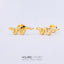 Heart Shape Snake & Butterfly Zircon Titanium Steel Lip and Ear Stud