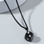 Fashion Stainless Steel Dice Pendant Necklace - Minimalist Hip Hop Jewelry Accessories