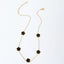 Simple Style Flower Titanium Steel Patchwork Necklace